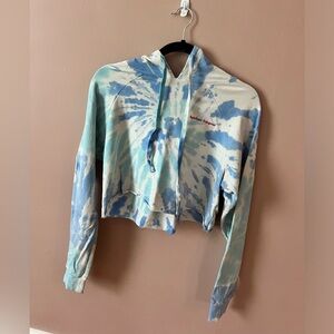 Spiritual Gangster cropped hoodie size small